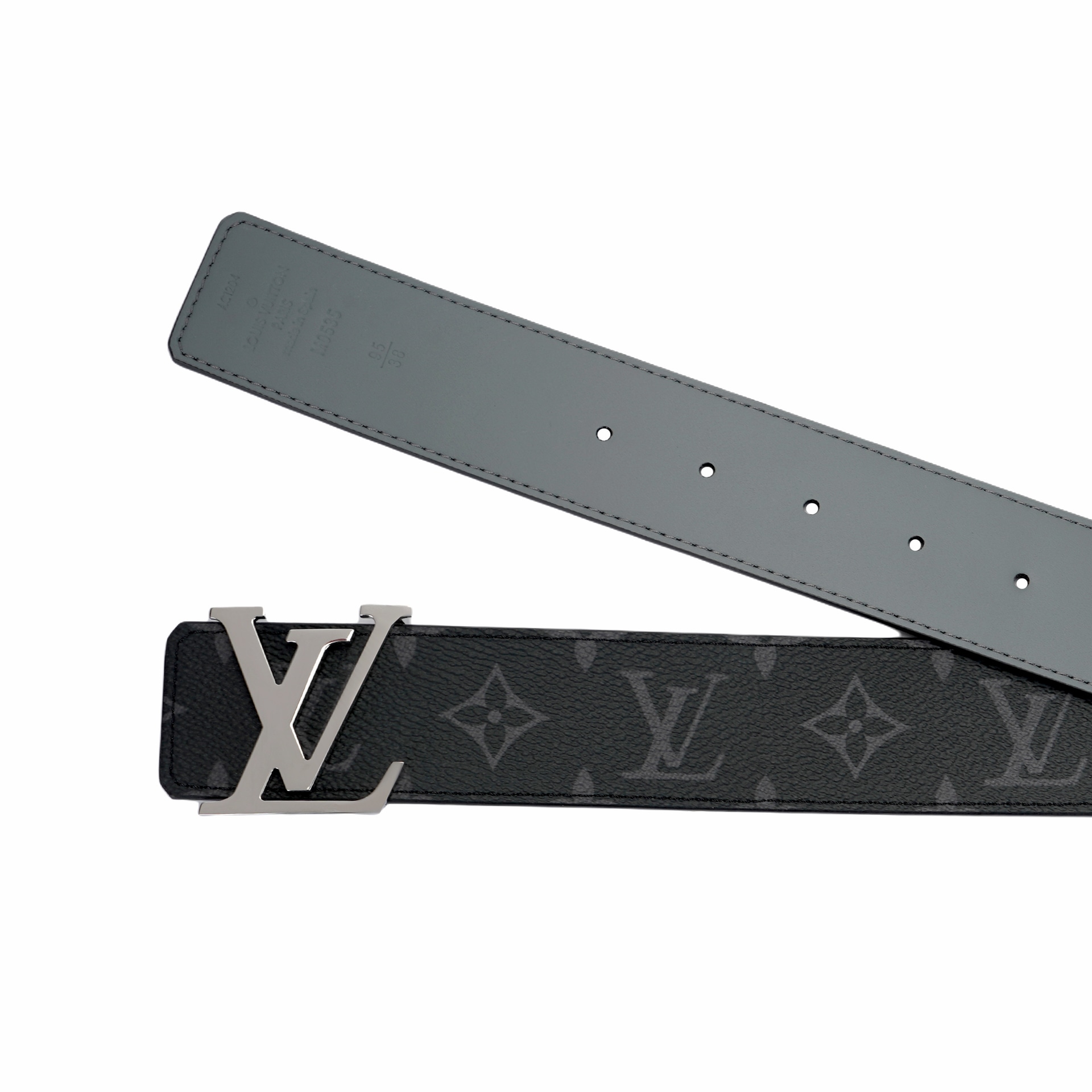 Louis Vuitton Belt Black/Grey — фото 8