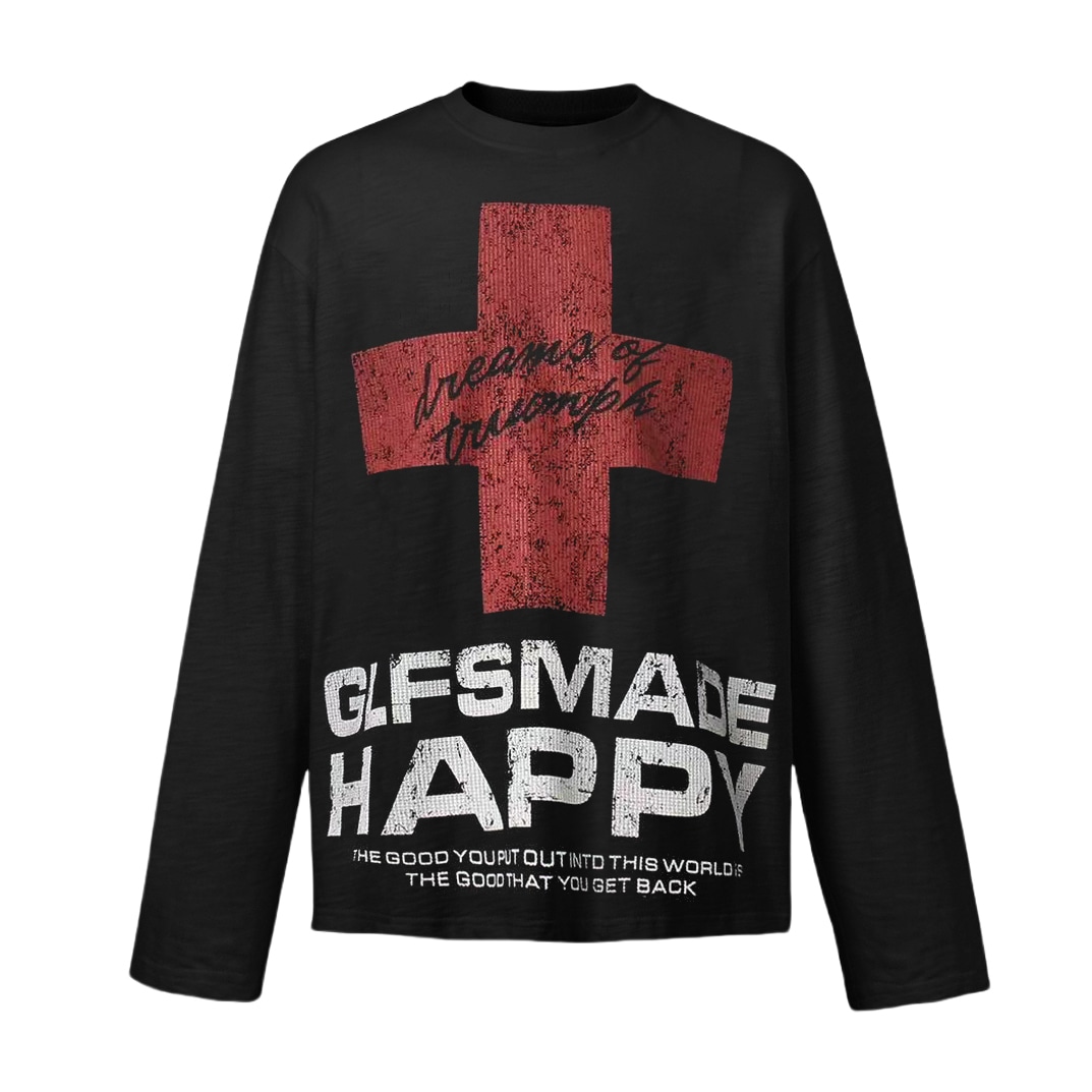 DAND Vintage Cross Long Sleeve Tee