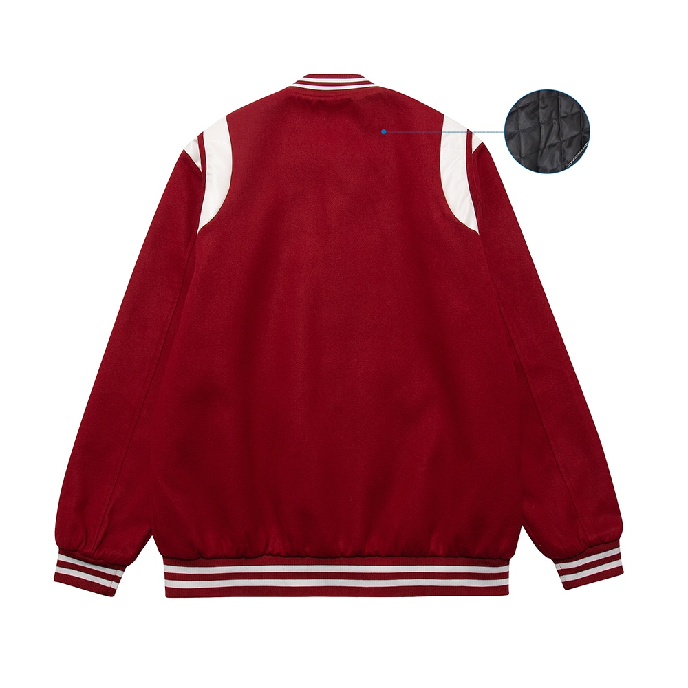Gbxm Retro Baseball Jacket — фото 10