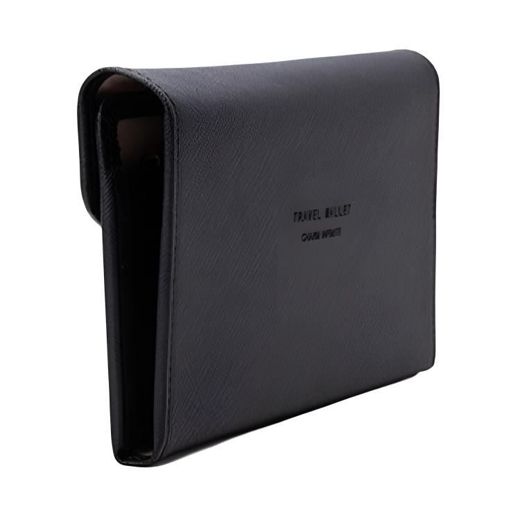 掐尖 Qiajian Passport Holder PU Long Multi-Functional — фото 3