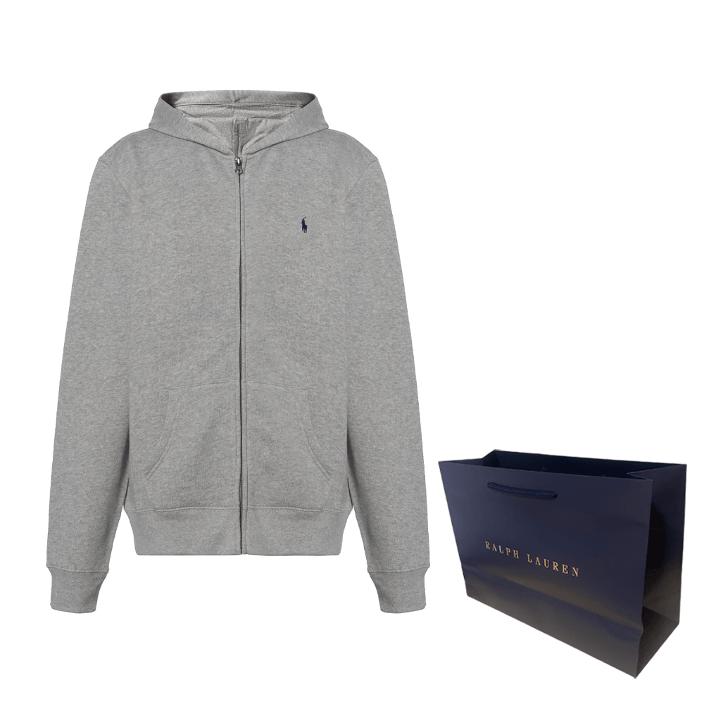 Ralph Lauren Polo Ralph Lauren Kids Hoodie Grey — фото 8