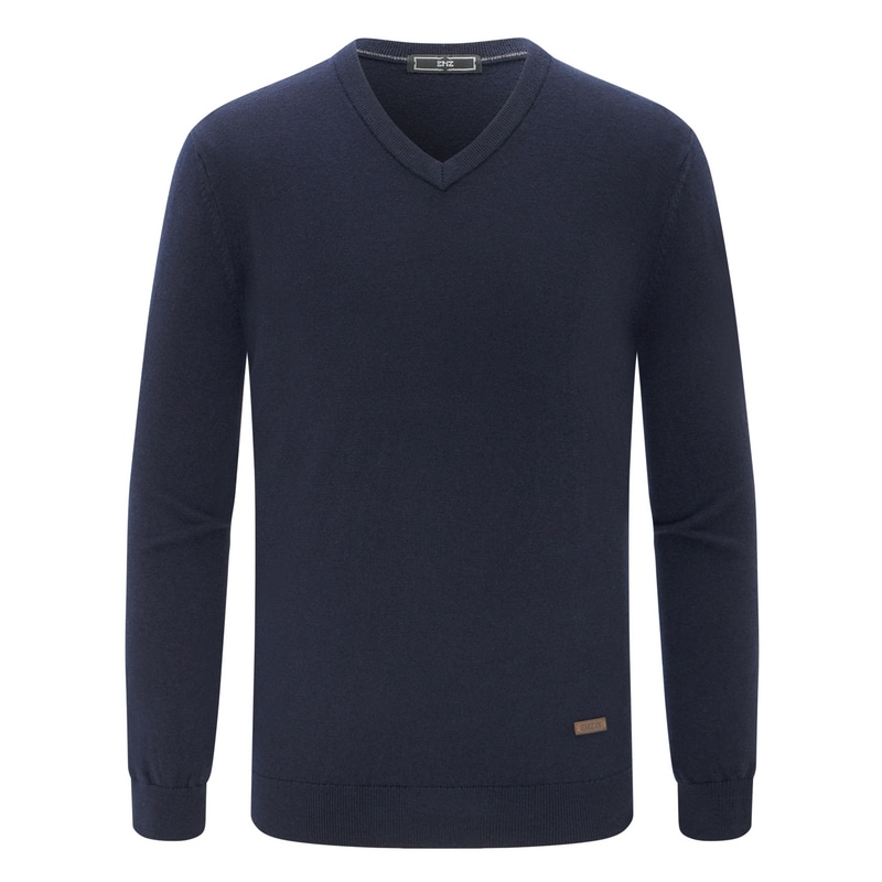 EMZ鄂尔多斯 EMZ V-Neck Wool Sweater