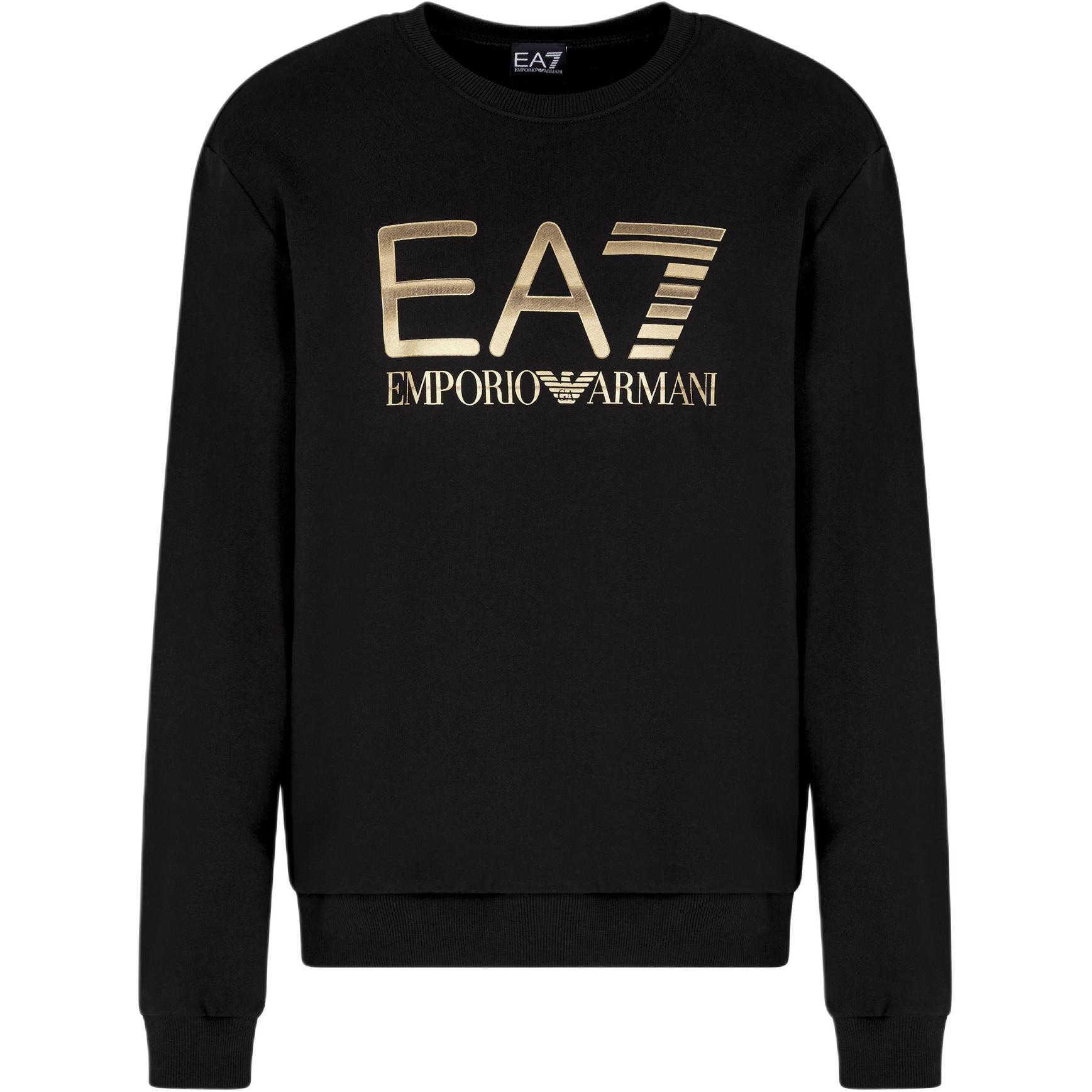 EMPORIO ARMANI/阿玛尼 Emporio Armani EA7 Oversized Logo Crewneck Sweatshirt