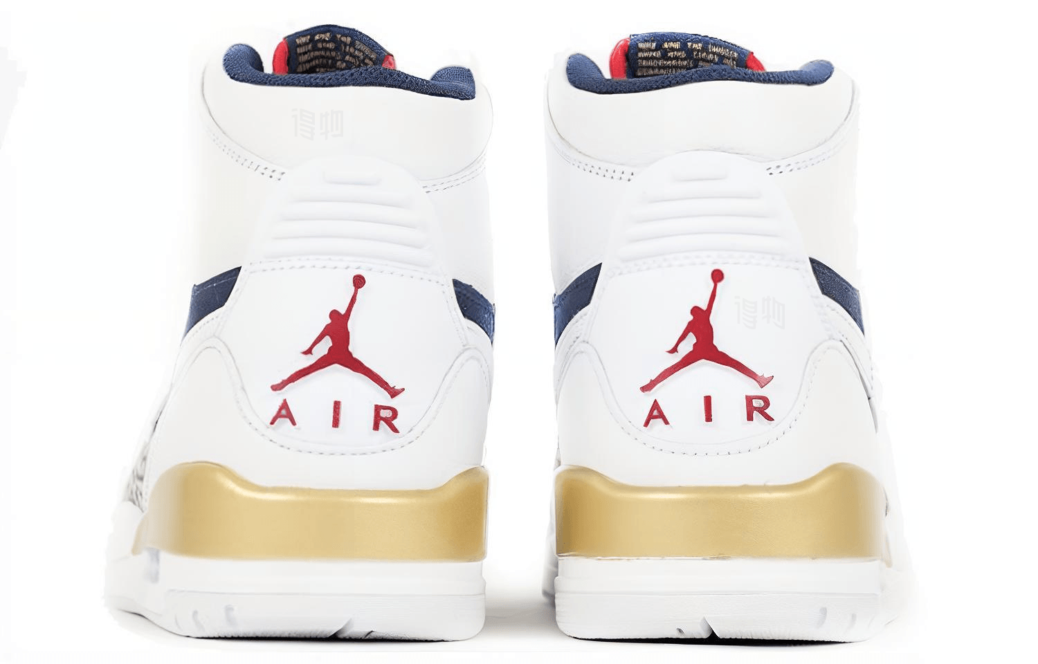 Jordan Legacy 312 White Blue Gold — фото 8
