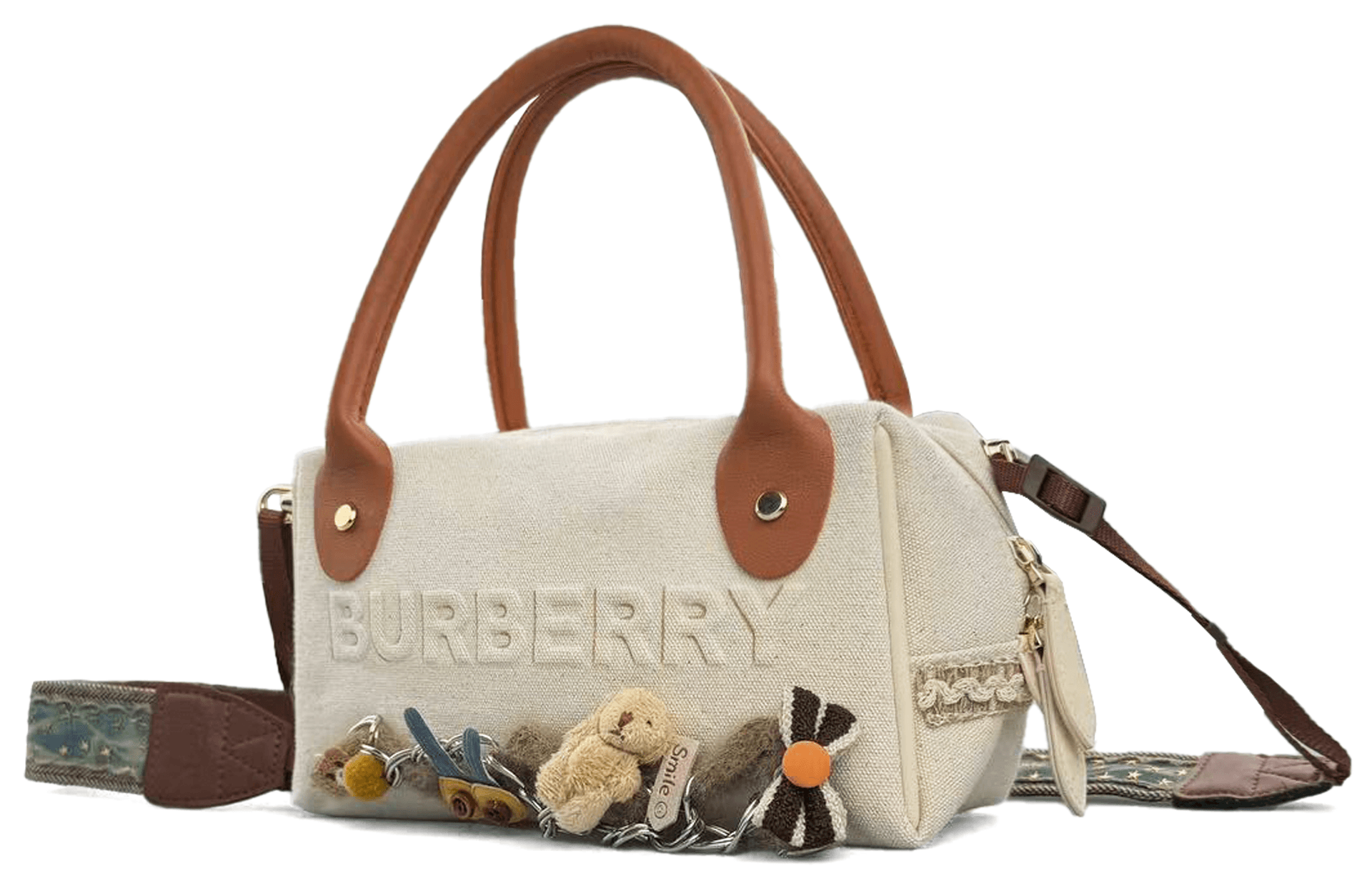 Burberry (Арт. burberry米色帆布款化妆包(Team13-素影)) — фото 1