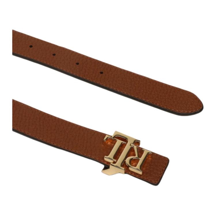 Ralph Lauren Polo Ralph Lauren Smooth Buckle Leather Belt — фото 4