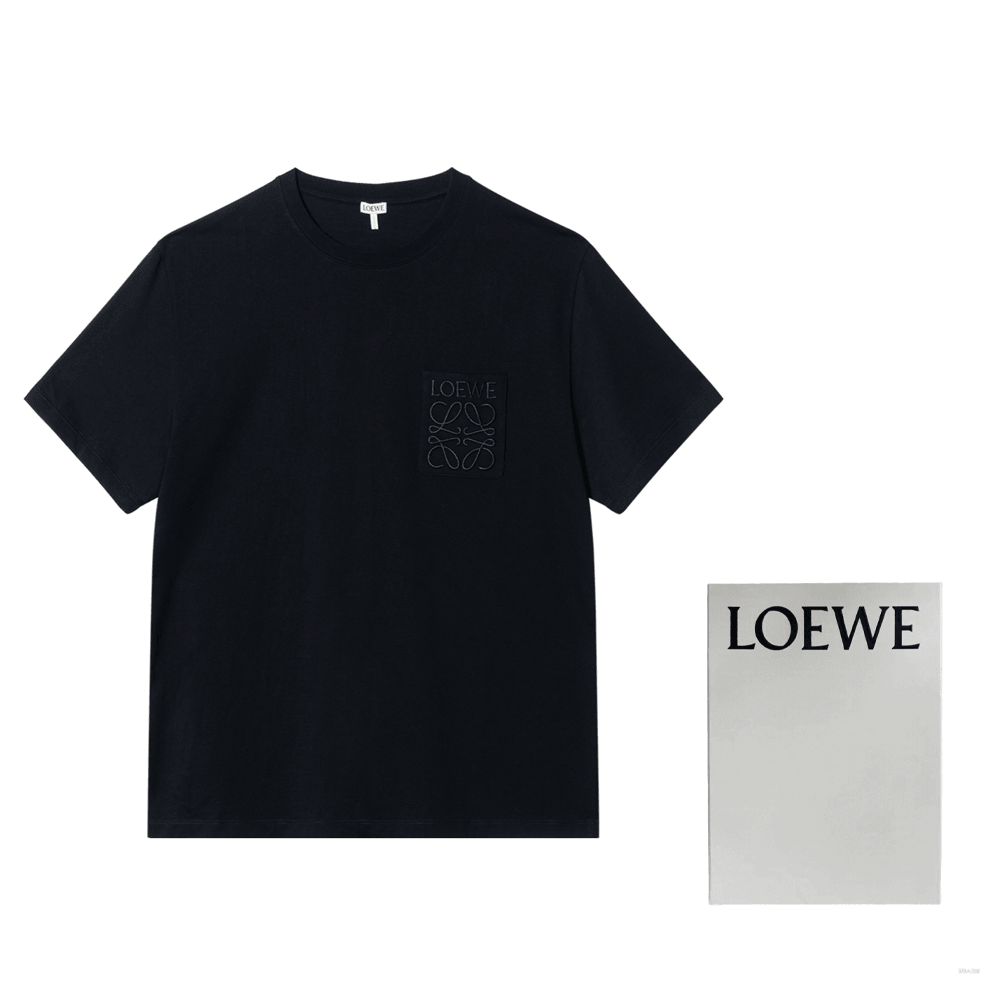 Loewe SS24 Logo T-Shirt Black — фото 7