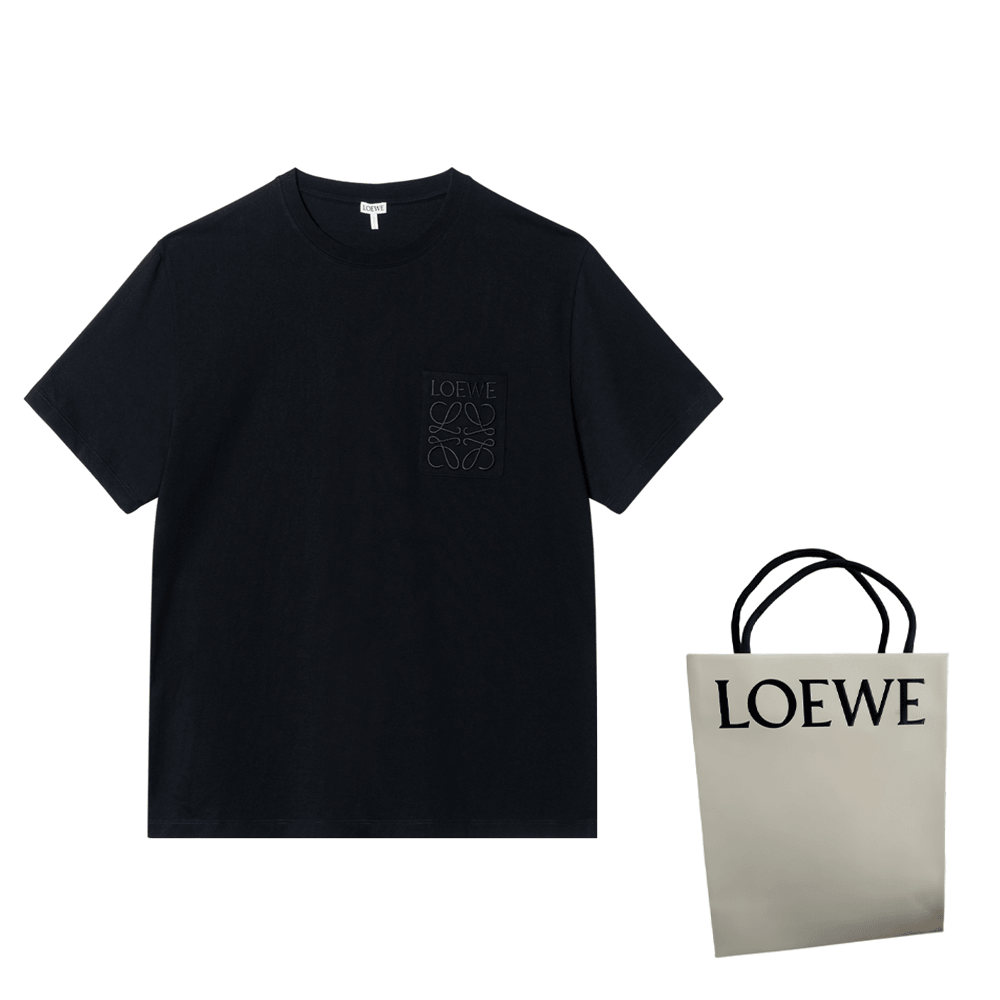 Loewe SS24 Logo T-Shirt Black — фото 6