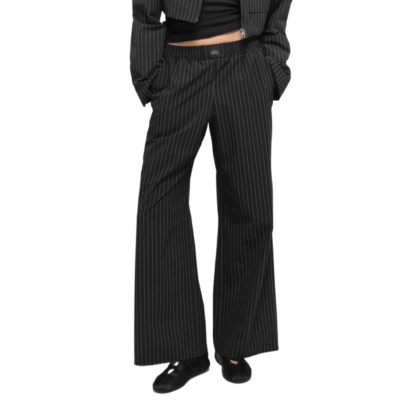 Alo Yoga Relaxed Stripe Sweatpants — фото 4
