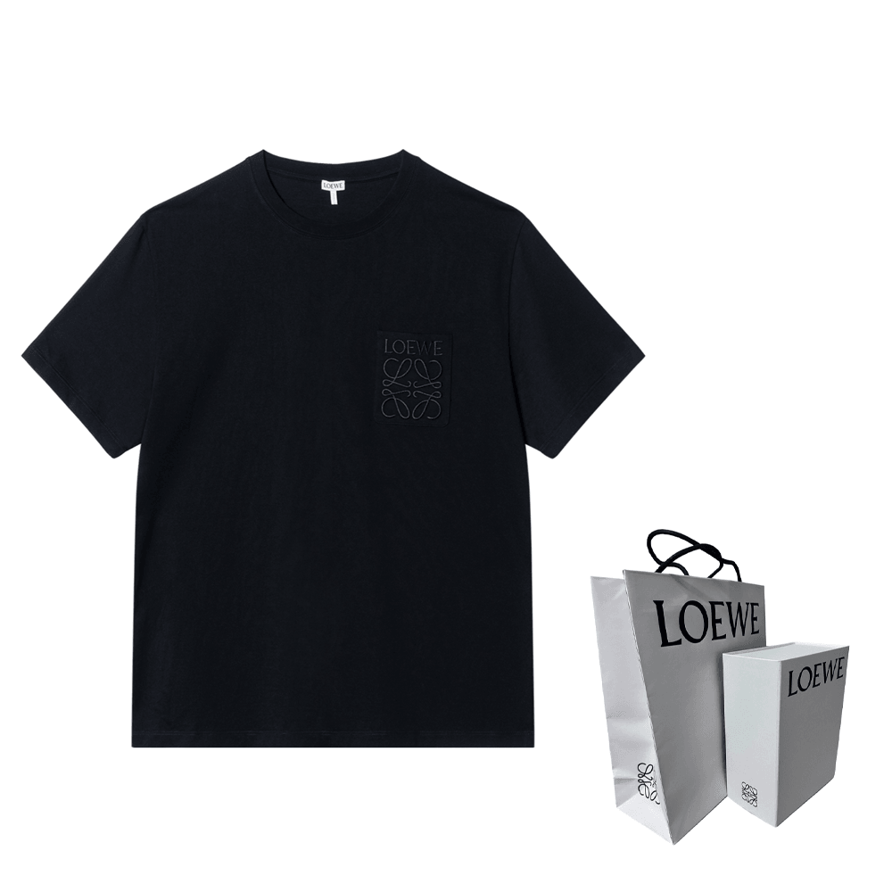 Loewe SS24 Logo T-Shirt Black — фото 8