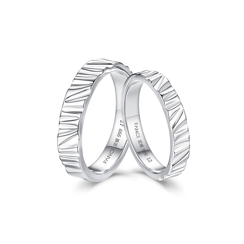 FANCI 范琦 FANCI Glacier Love Couple Rings