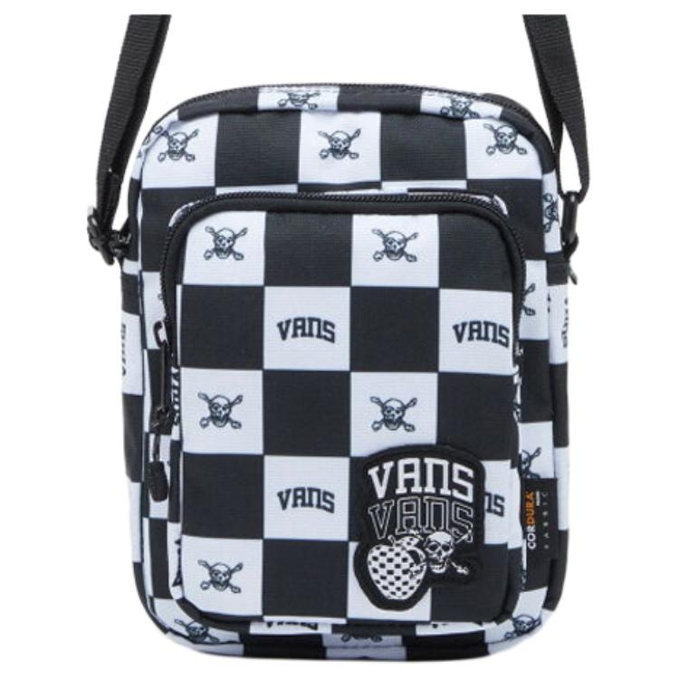 Сумки Vans Checkerboard Crossbody Bag Black White