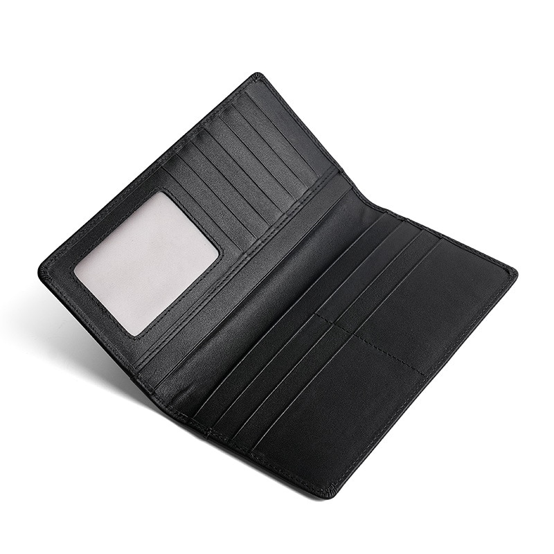 老人头 Oldman Business Multi-Card Vertical Leather Wallet — фото 3