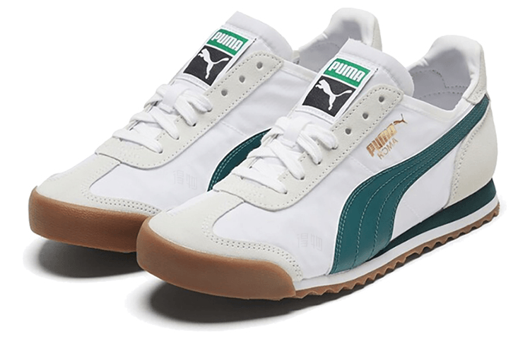 Puma Roma Og Nylon White Green — фото 7
