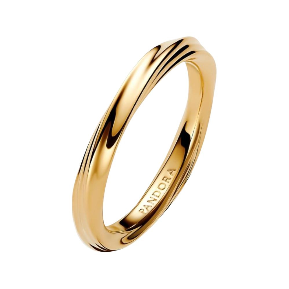 Pandora/潘多拉 Pandora Alloy Ring Gold
