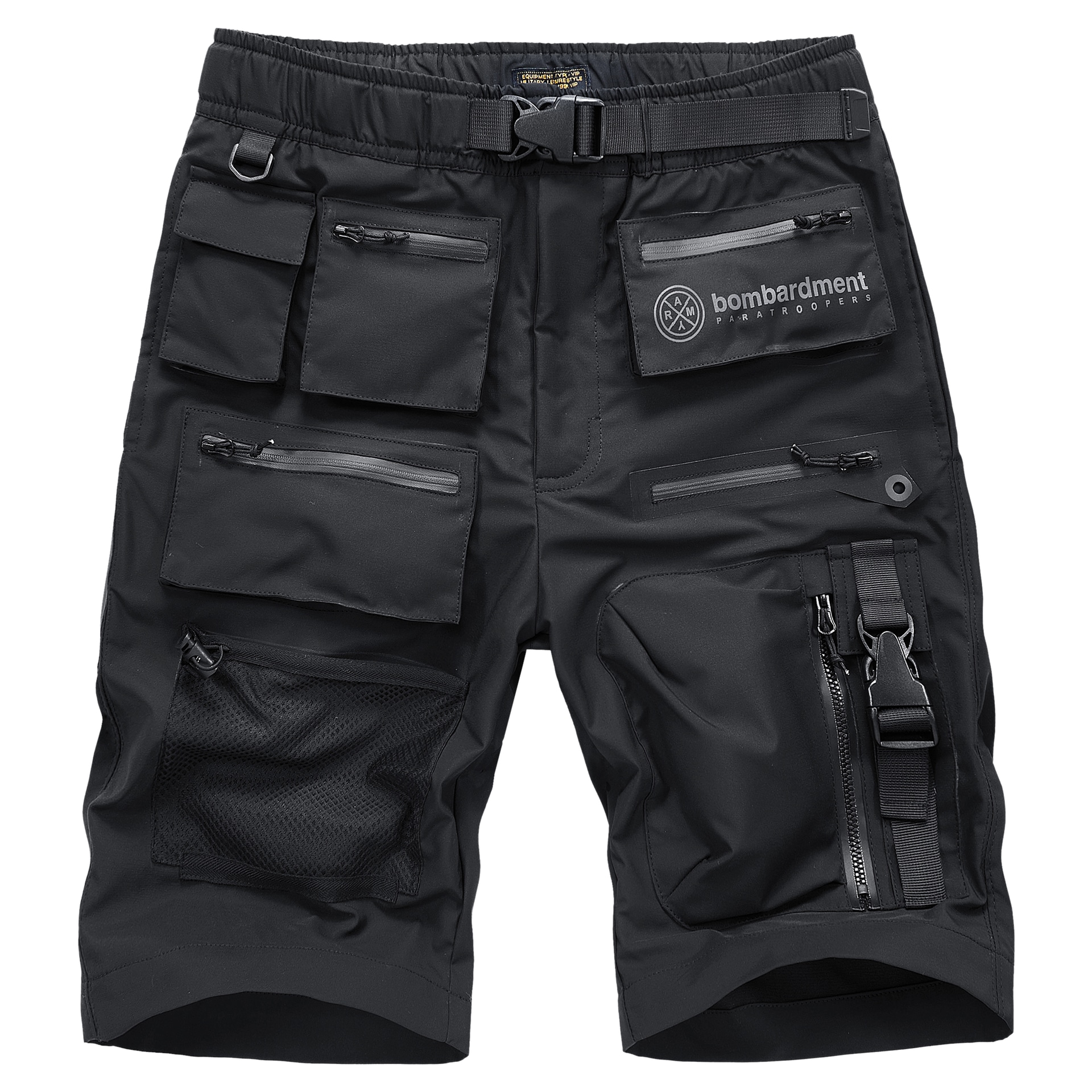 VIP Airborne Series Cargo Shorts Black