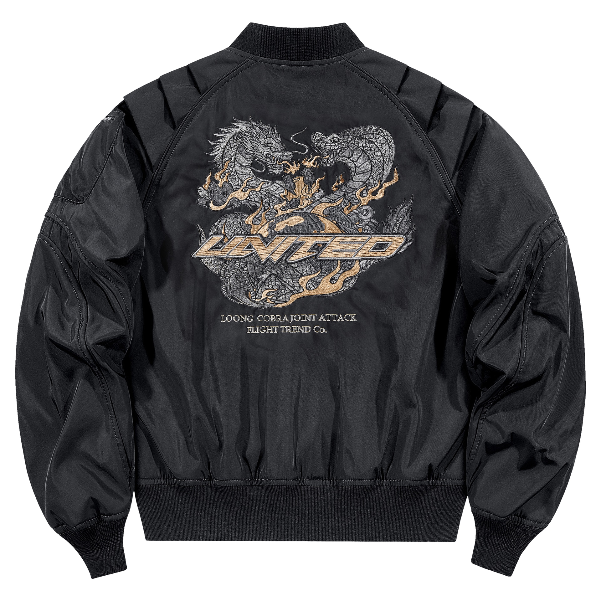 Куртка Vip Snake Year Limited Edition Bomber Jacket Black