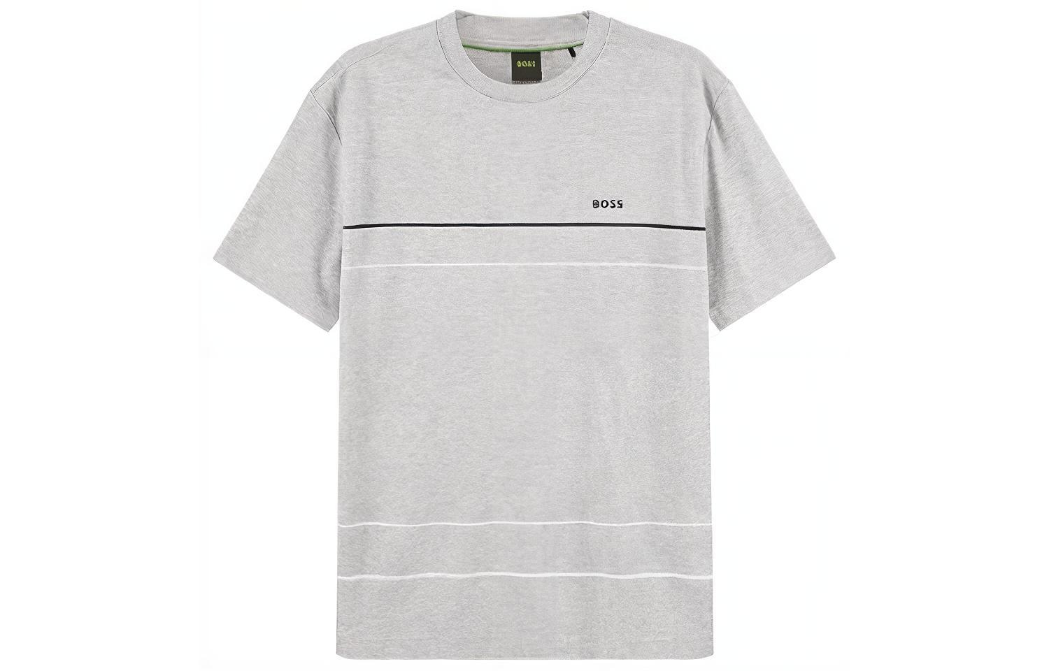 HUGO BOSS SS23 Green LogoT