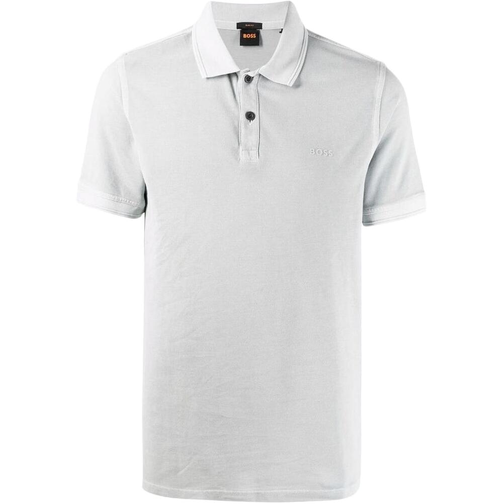 HUGO BOSS Logo Polo Grey