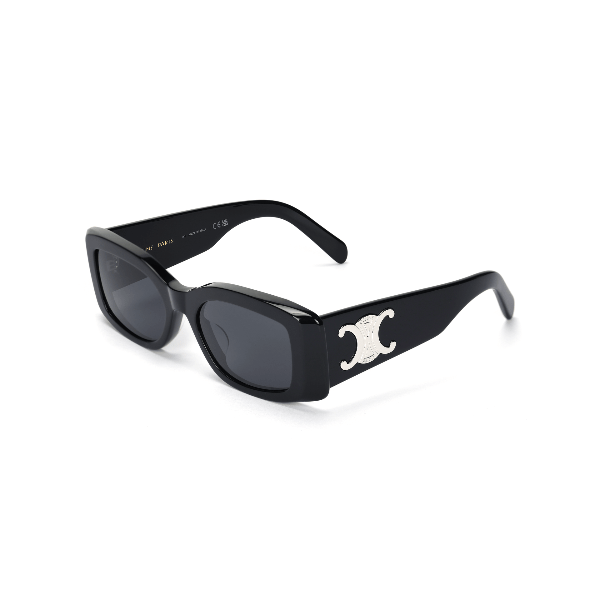 Очки Celine Rectangular Sunglasses Black