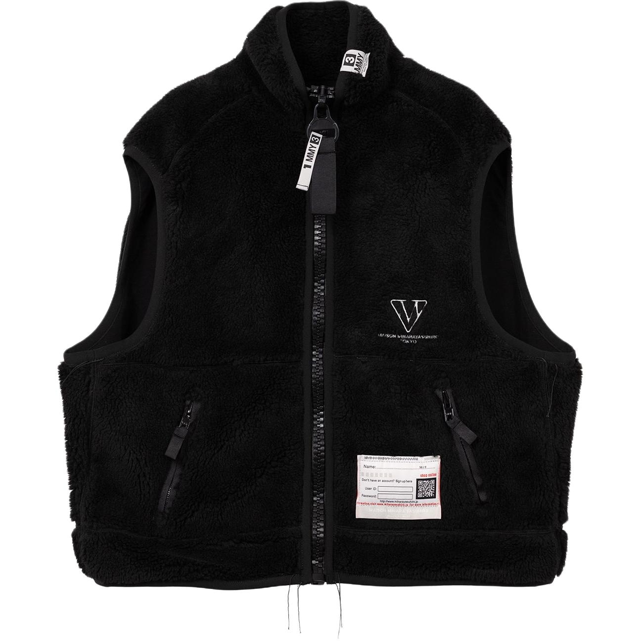 Maison Mihara Yasuhiro FW25 Amateur Sewn Like Boa Vest 2025