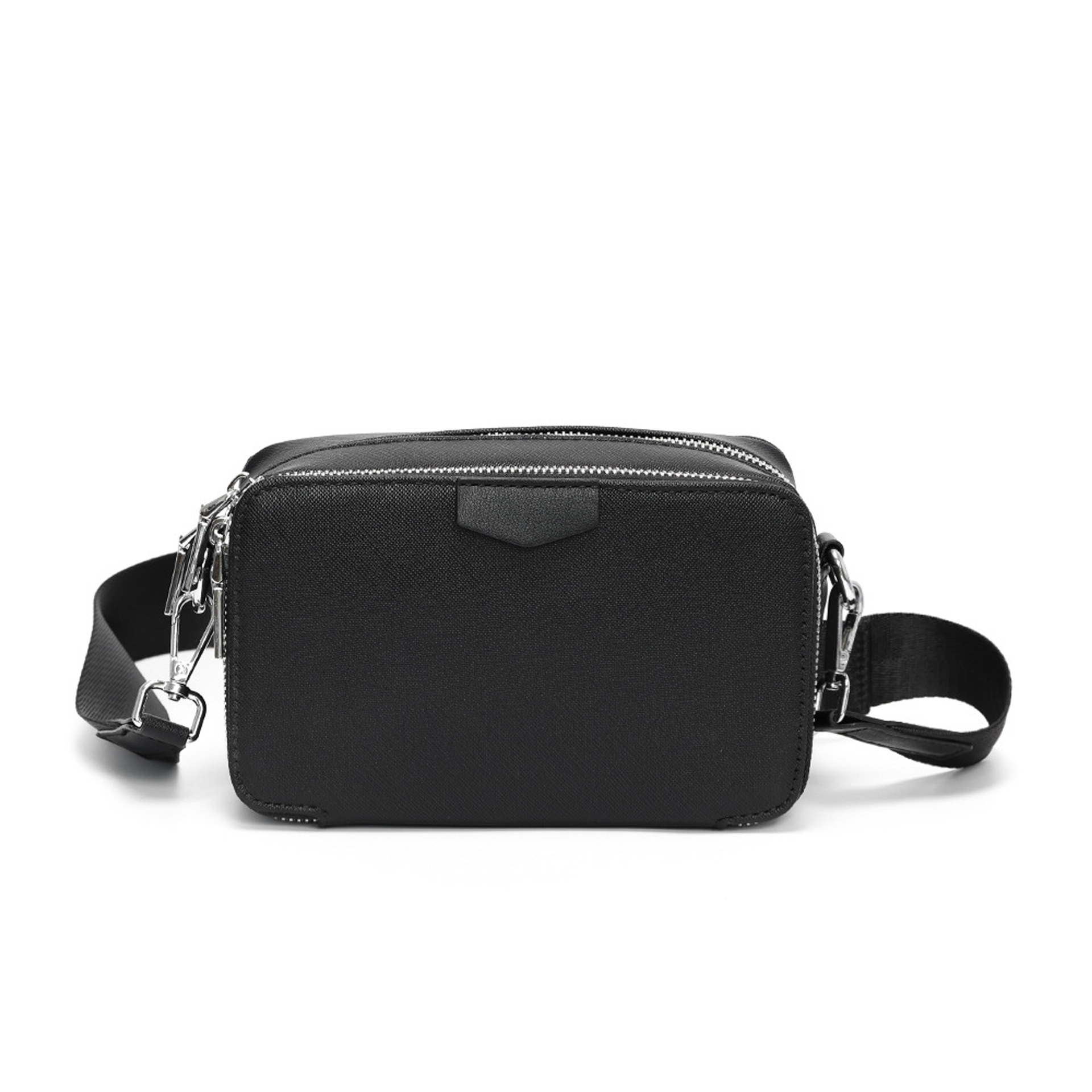 CARTELO/卡帝乐鳄鱼 CARTELO PU Crossbody Bag Black