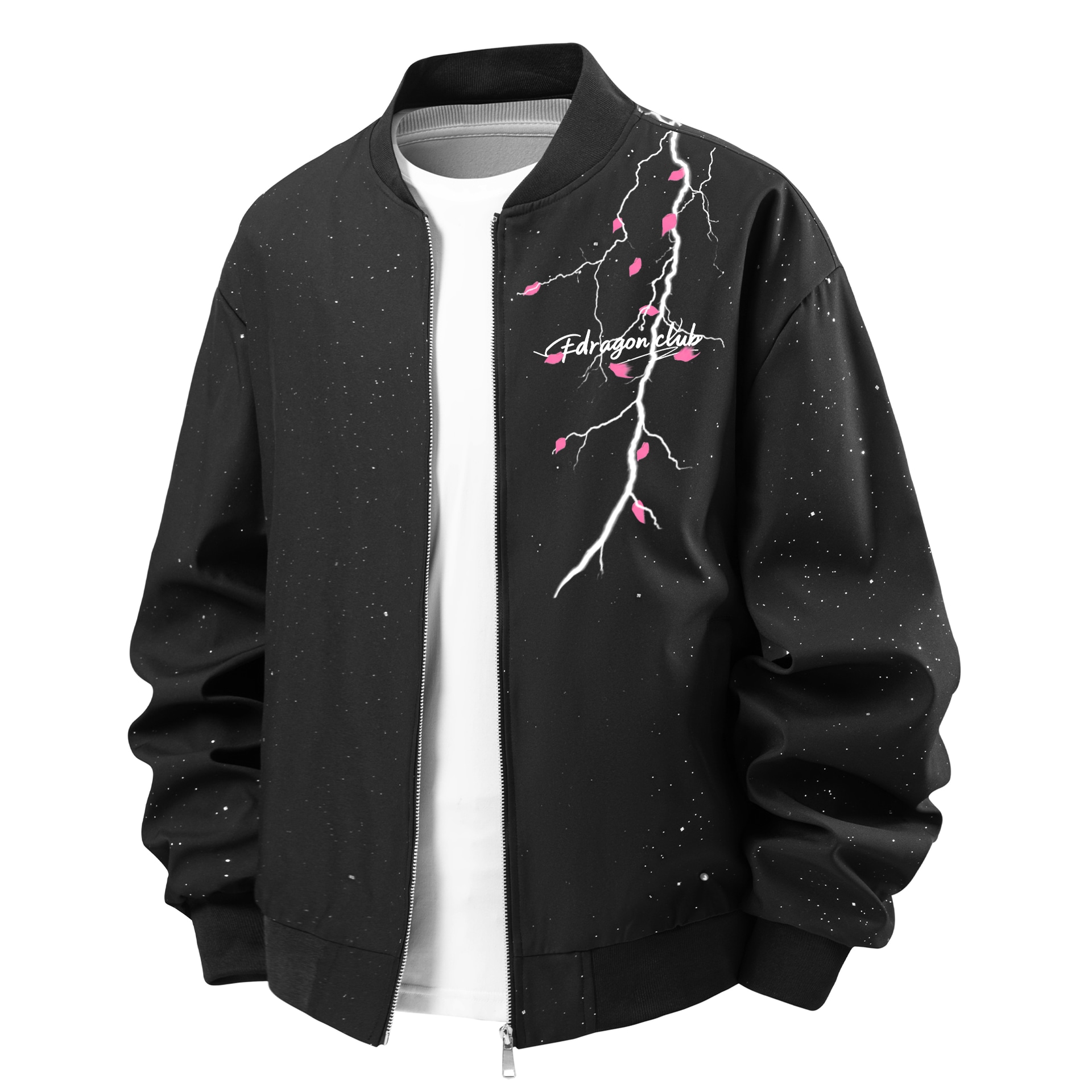 f·dragon Vintage Star Lightning Sakura Pilot Jacket