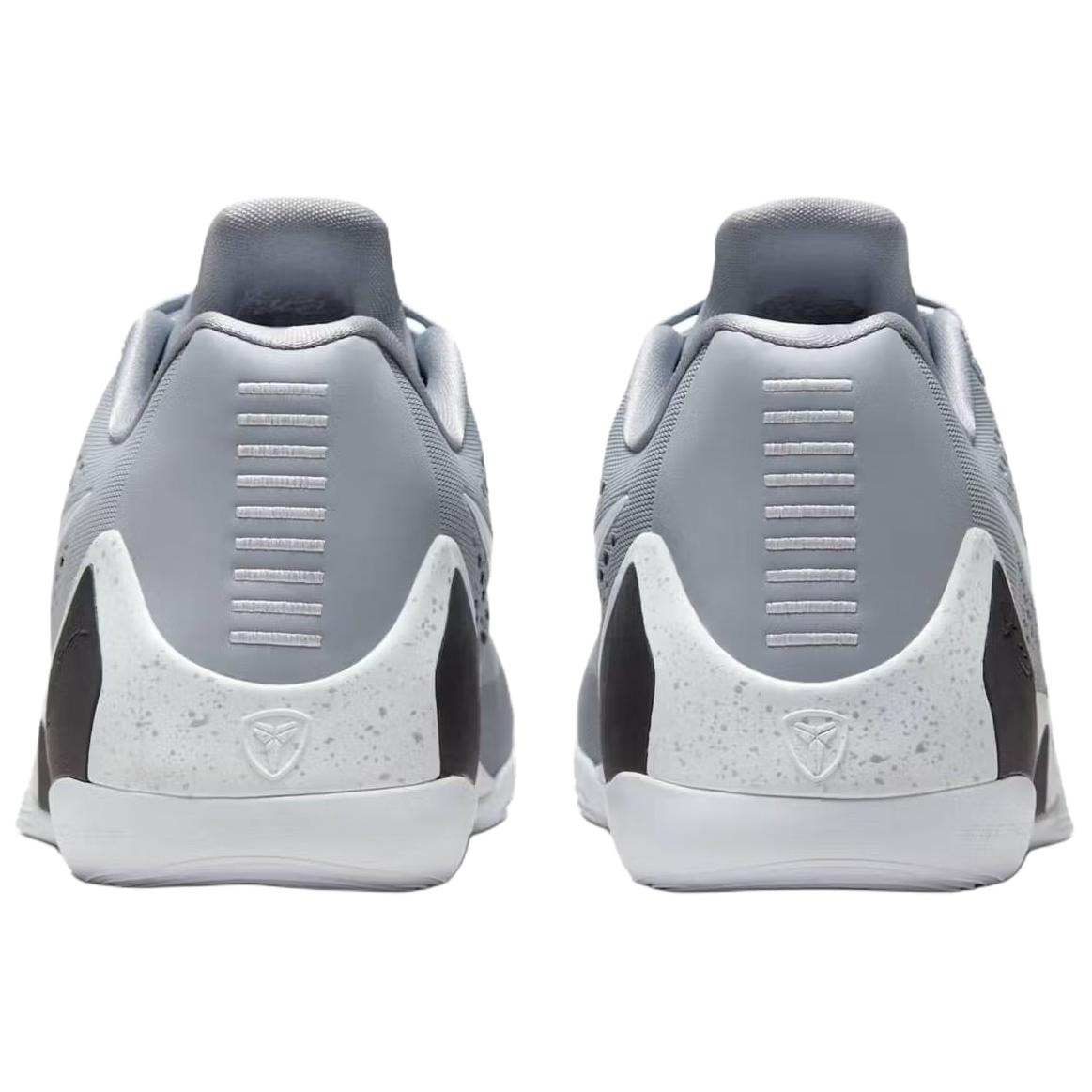 Nike Kobe 9 Elite Low Protro Gray White — фото 11
