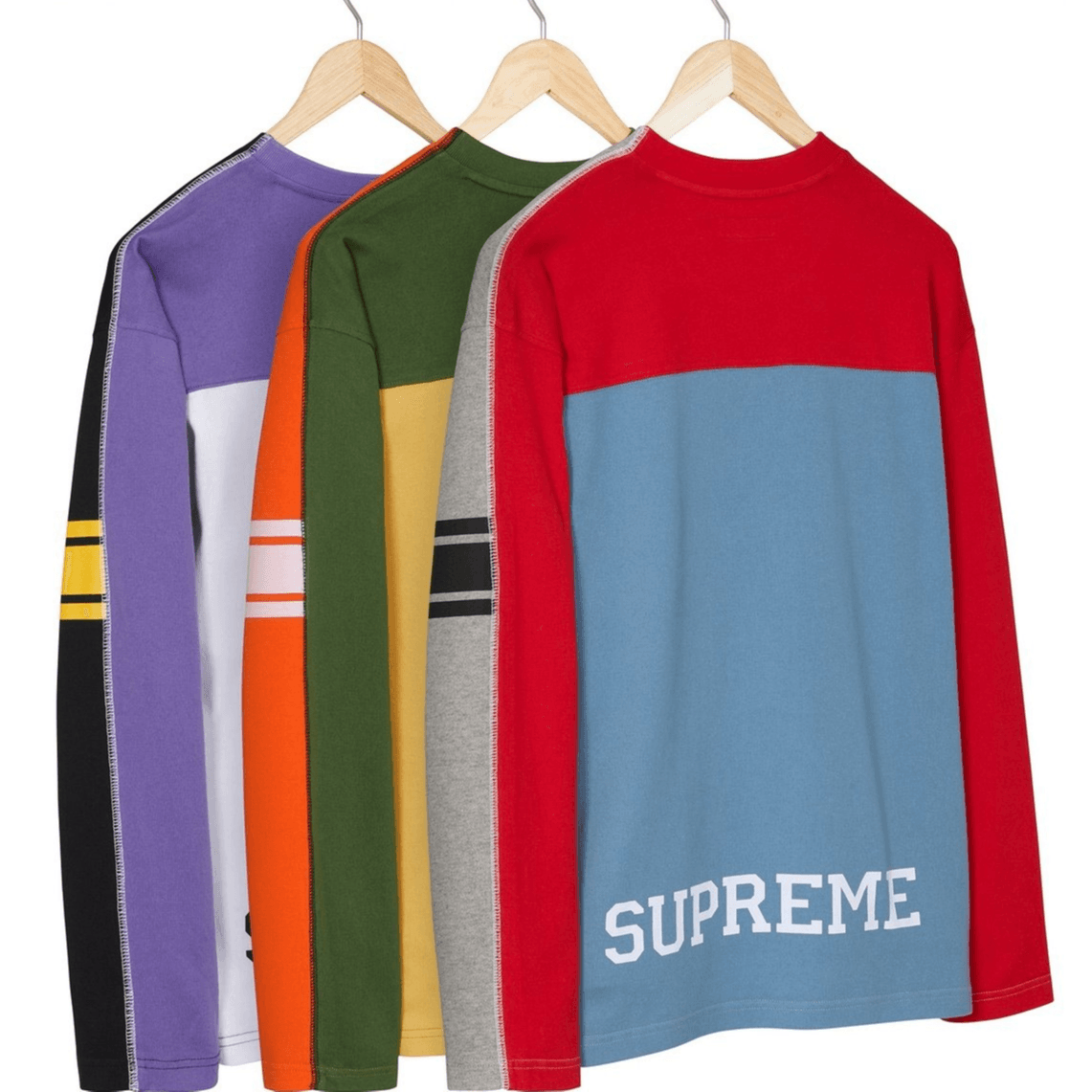 Supreme FW25 Split LS Football Top — фото 7