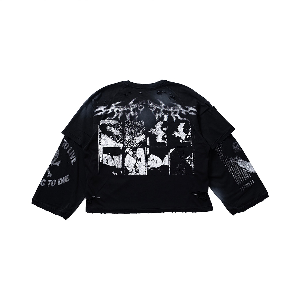 Free World Order Punk Skull Tee — фото 5