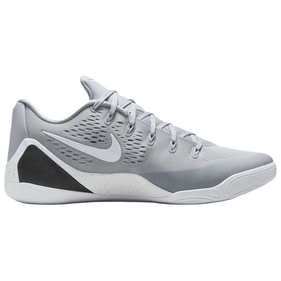 Nike Kobe 9 Elite Low Protro Gray White — фото 8