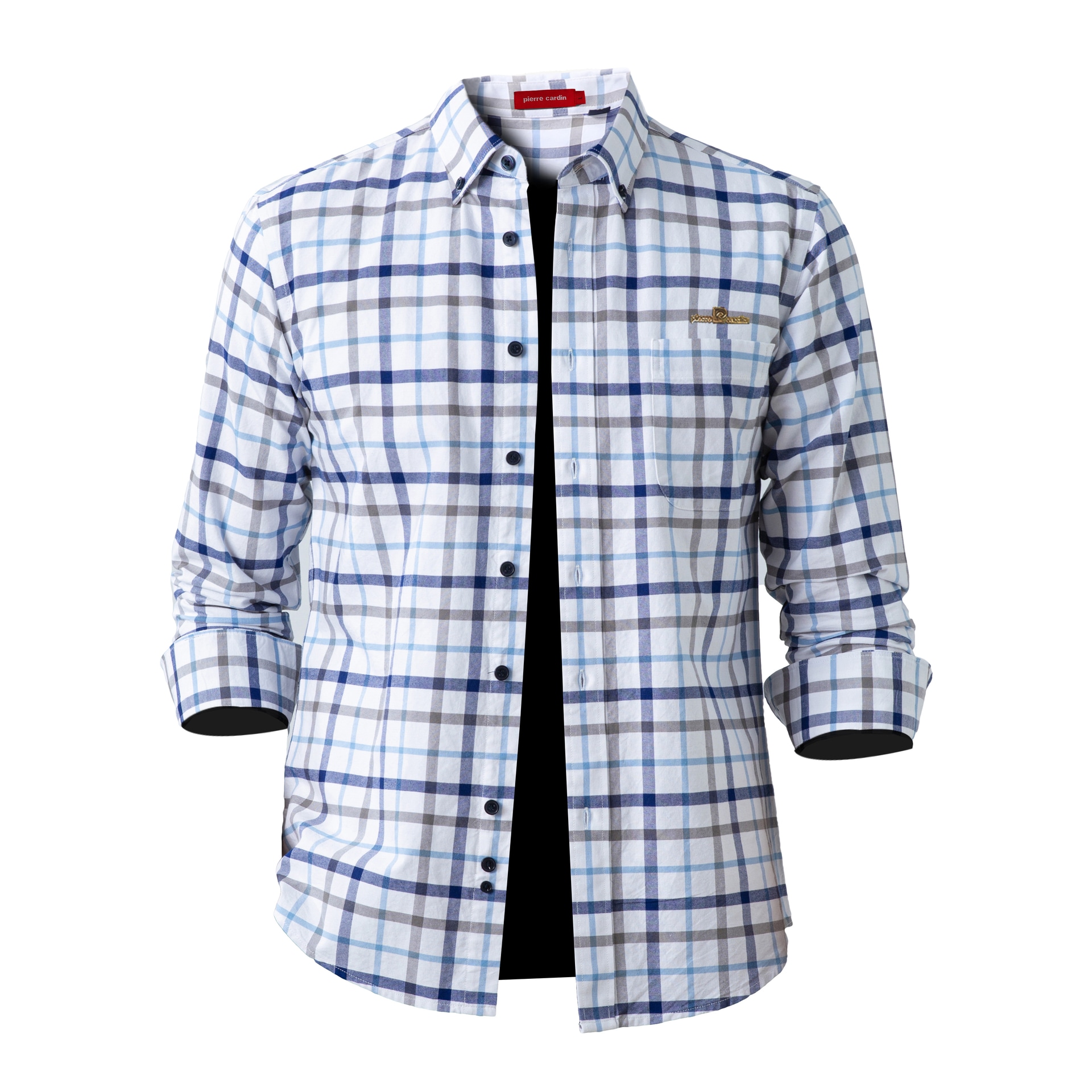 PIERRE CARDIN/皮尔卡丹 Pierre Cardin Striped Shirt