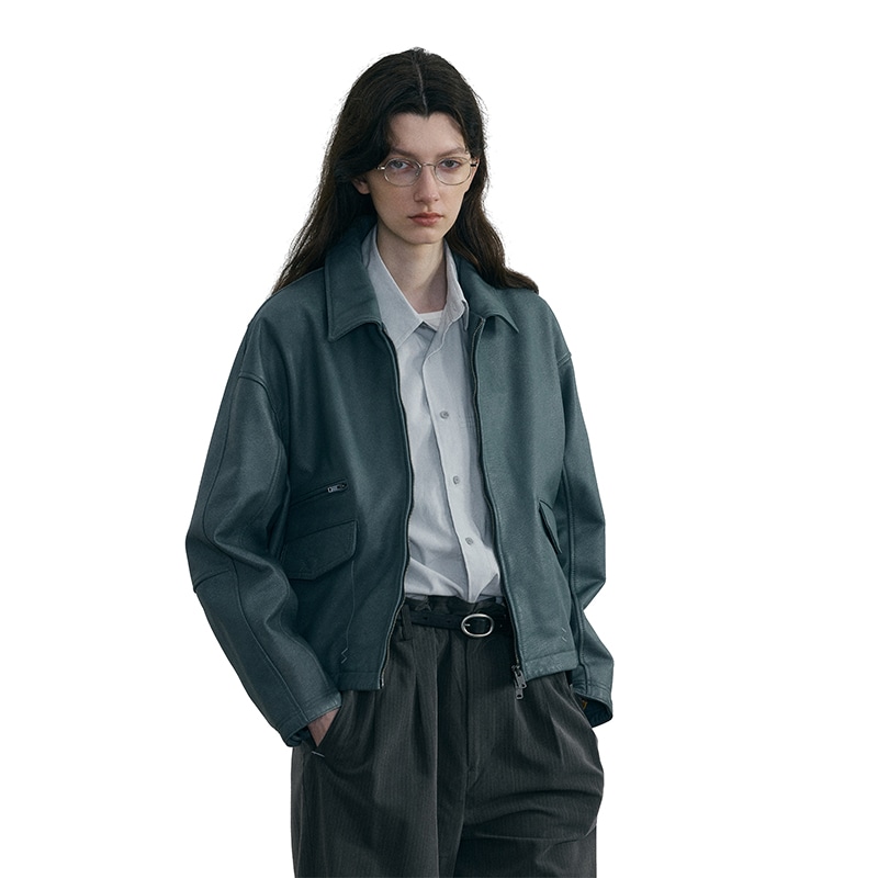 C2H4 Berghain Leather Jacket — фото 5