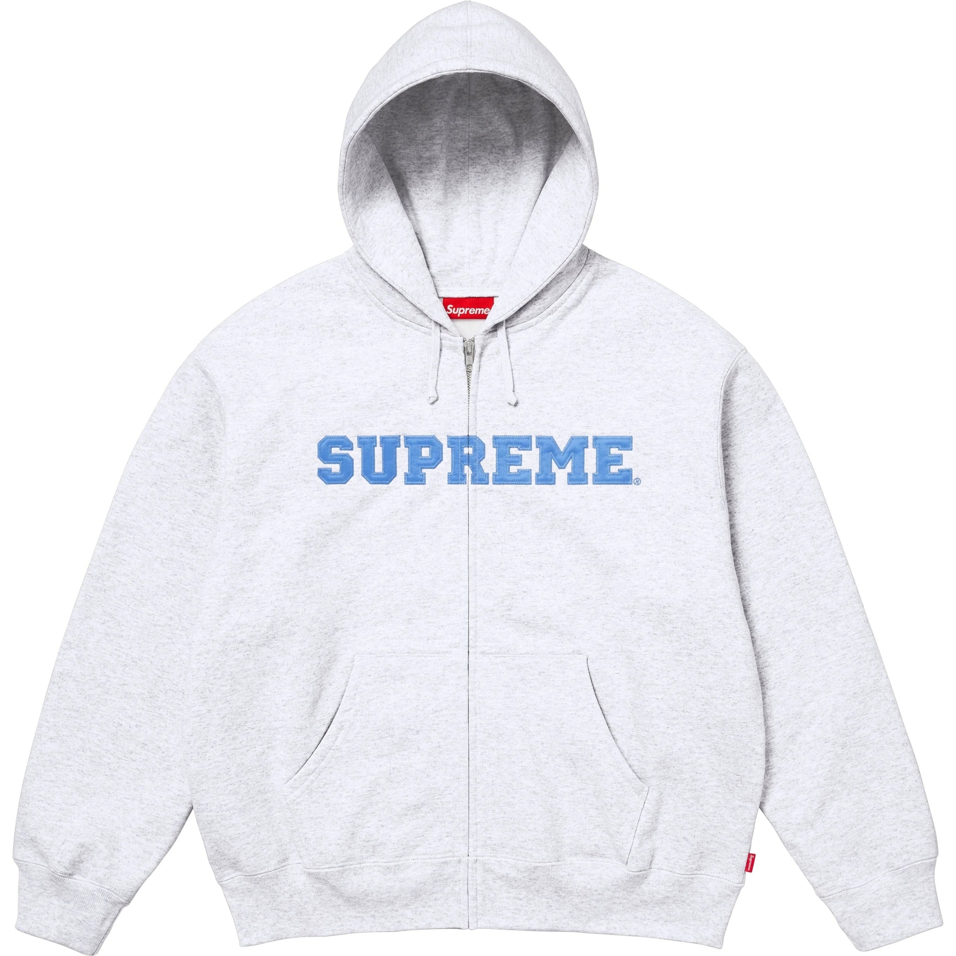 Худи Supreme FW25 Collegiate Zip Up Hooded Sweatshirt