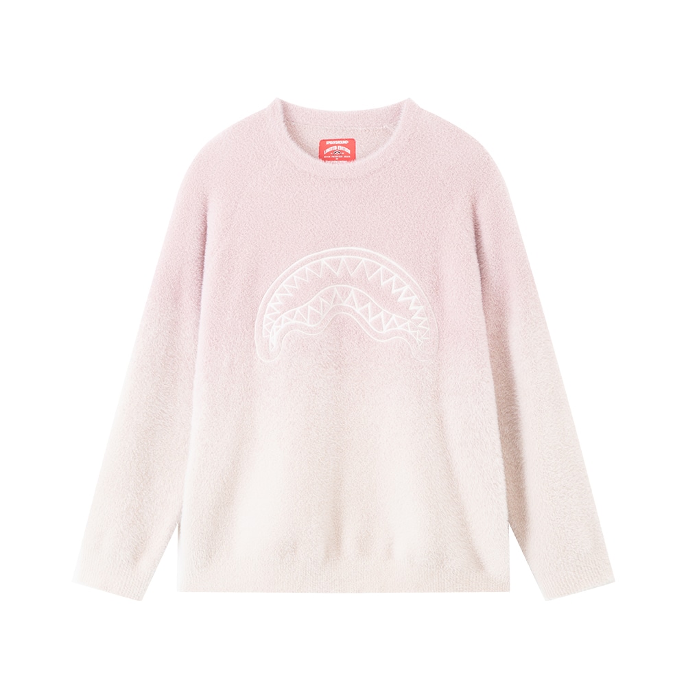 SPRAYGROUND Gradient Lilac Logo Sweater