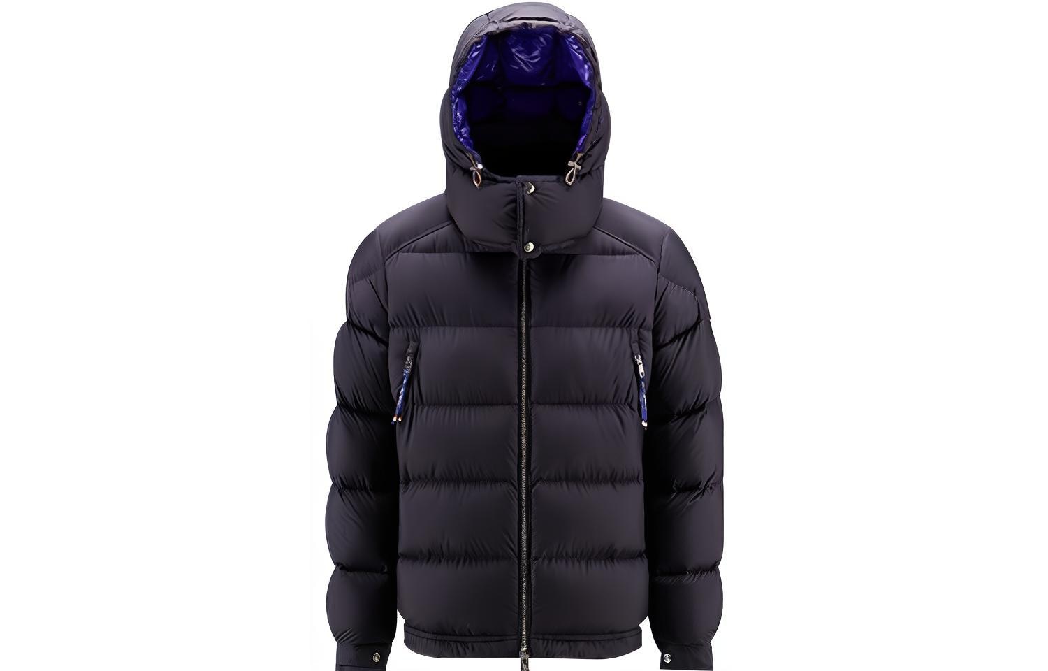 Moncler FW22 Hoodie Down Jacket Blue