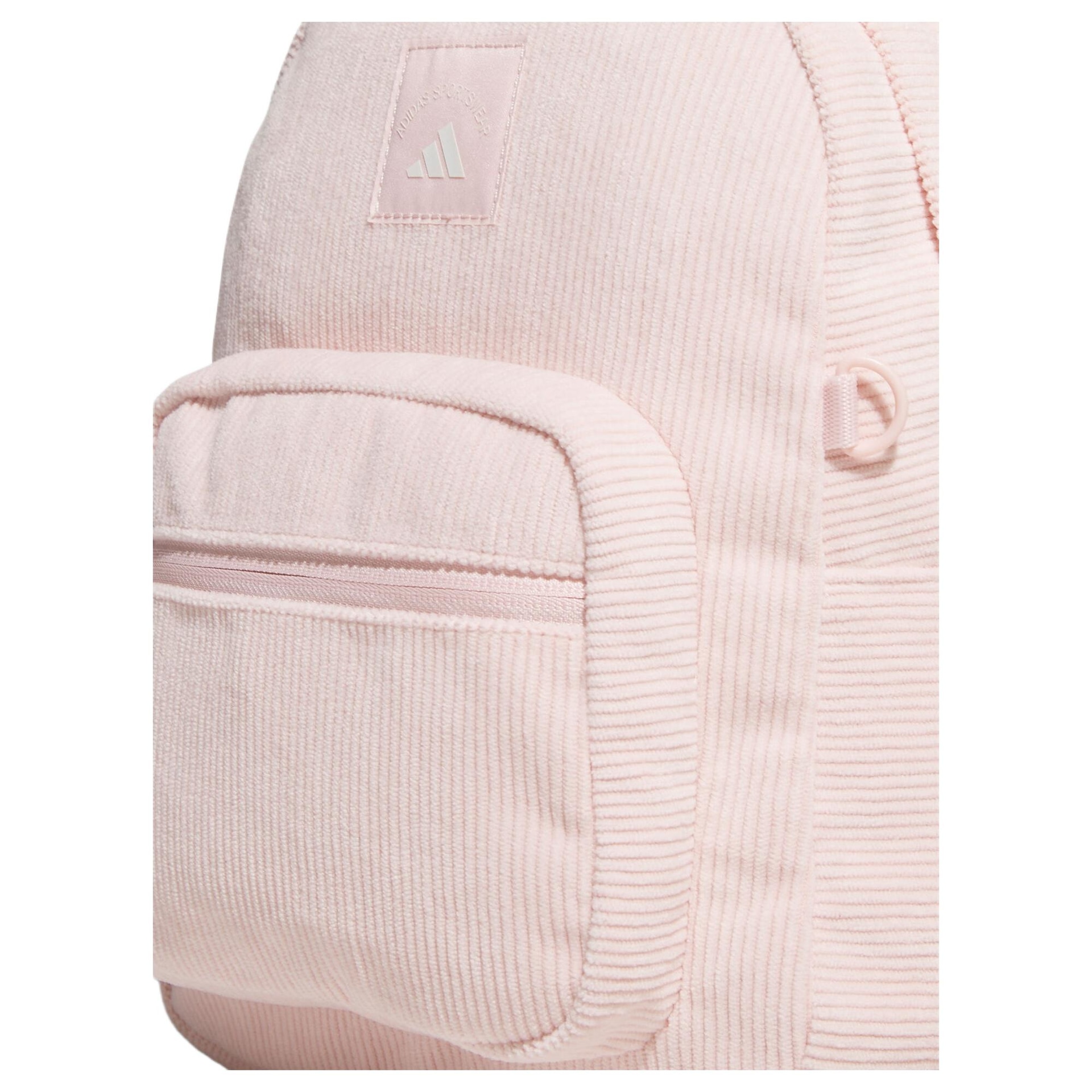 Adidas Mini Striped Backpack Light Pink — фото 4