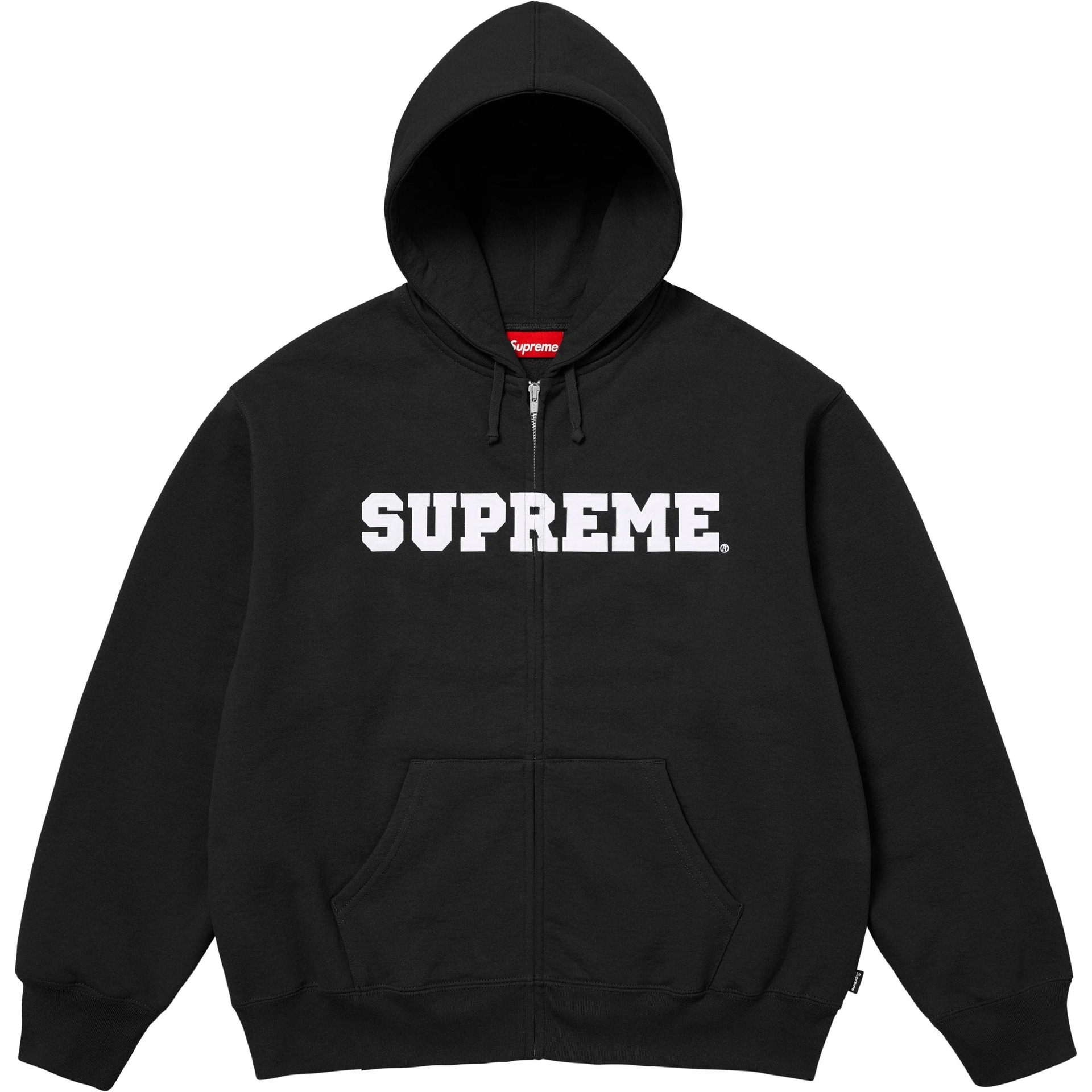 Supreme FW25 Collegiate Zip Up Hooded Sweatshirt — фото 1