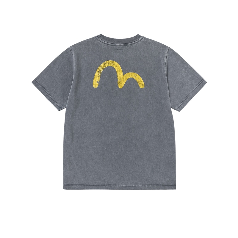 EVISU Seagull Letter Print Tee