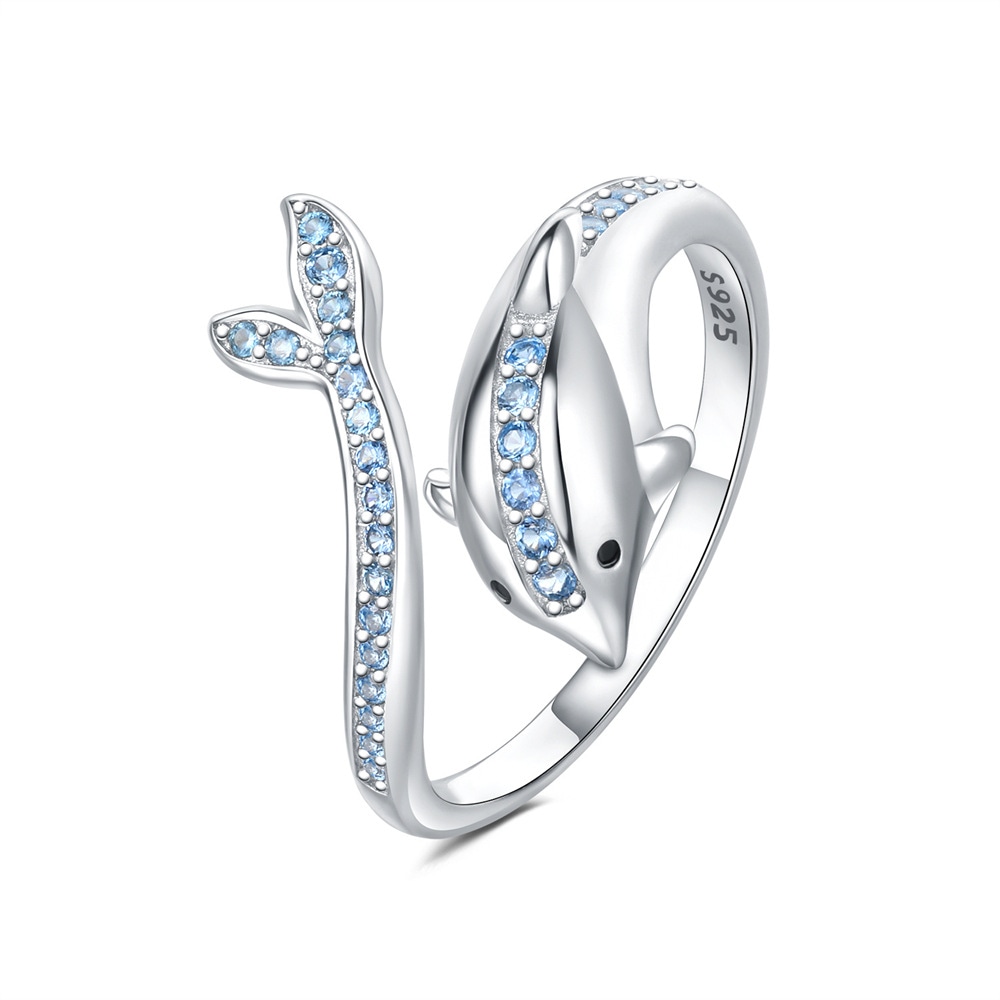 Barbie/芭比 Barbie Dolphin Ring S925 Silver