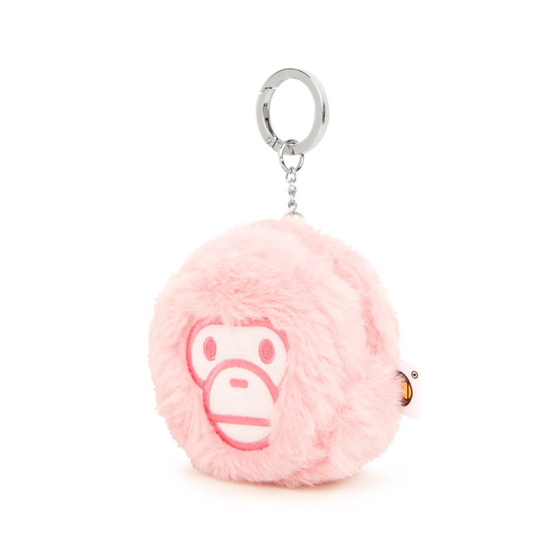 BABY MILO STORE BY A BATHING APE A Bathing Ape Baby Milo Keychain Wallet Pink — фото 2