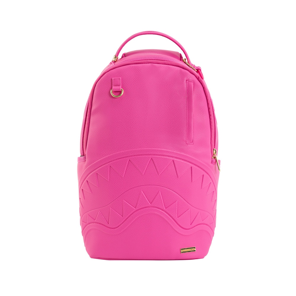 Sprayground Shark Logo Backpack Pink