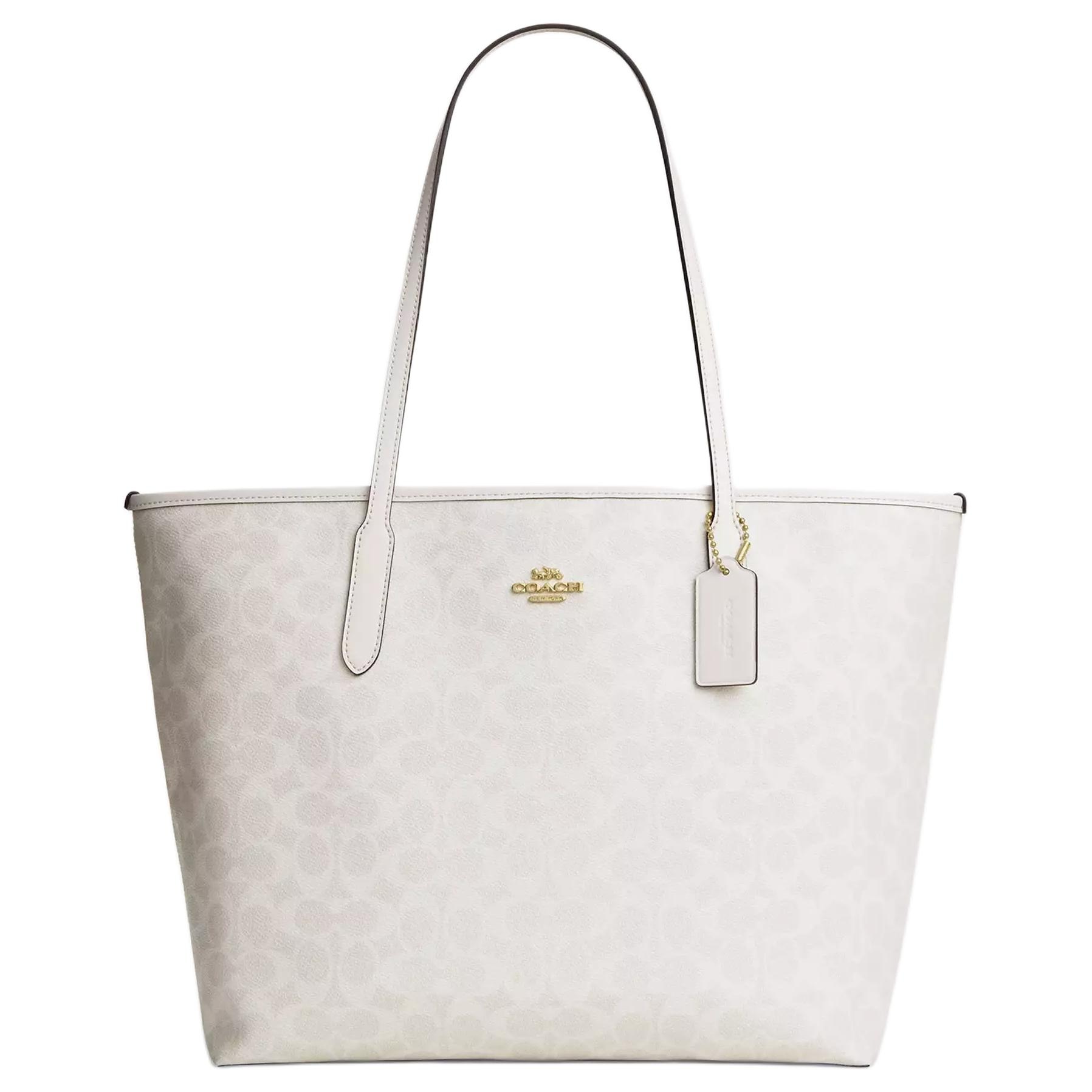 COACH/蔻驰 COACH City 33 Chalk White