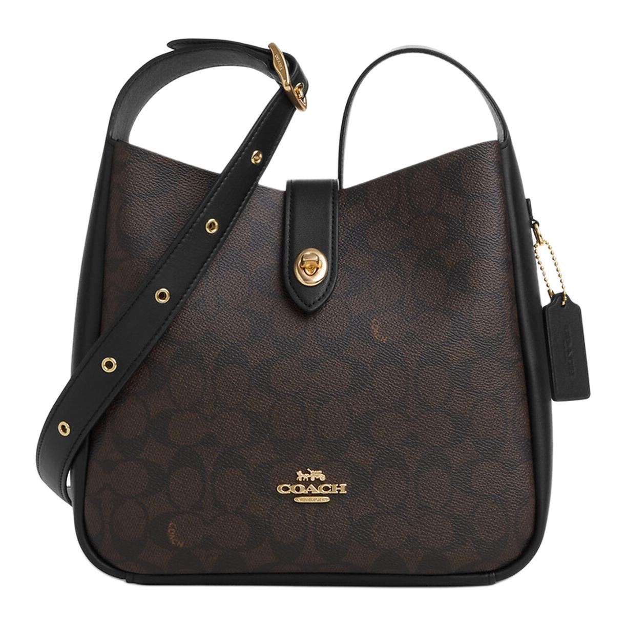 COACH/蔻驰 COACH 25 Walnut拼Black