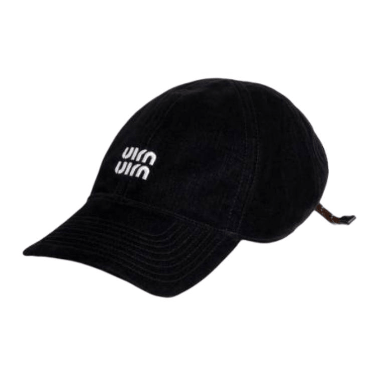 Miu Miu Logo Cotton Cap — фото 5