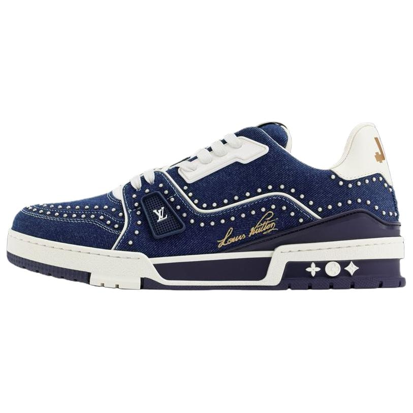 Louis Vuitton Trainer Denim Blue — фото 6