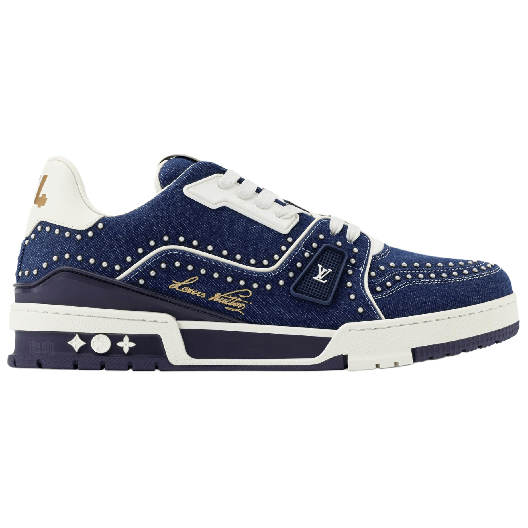 Louis Vuitton Trainer Denim Blue — фото 7