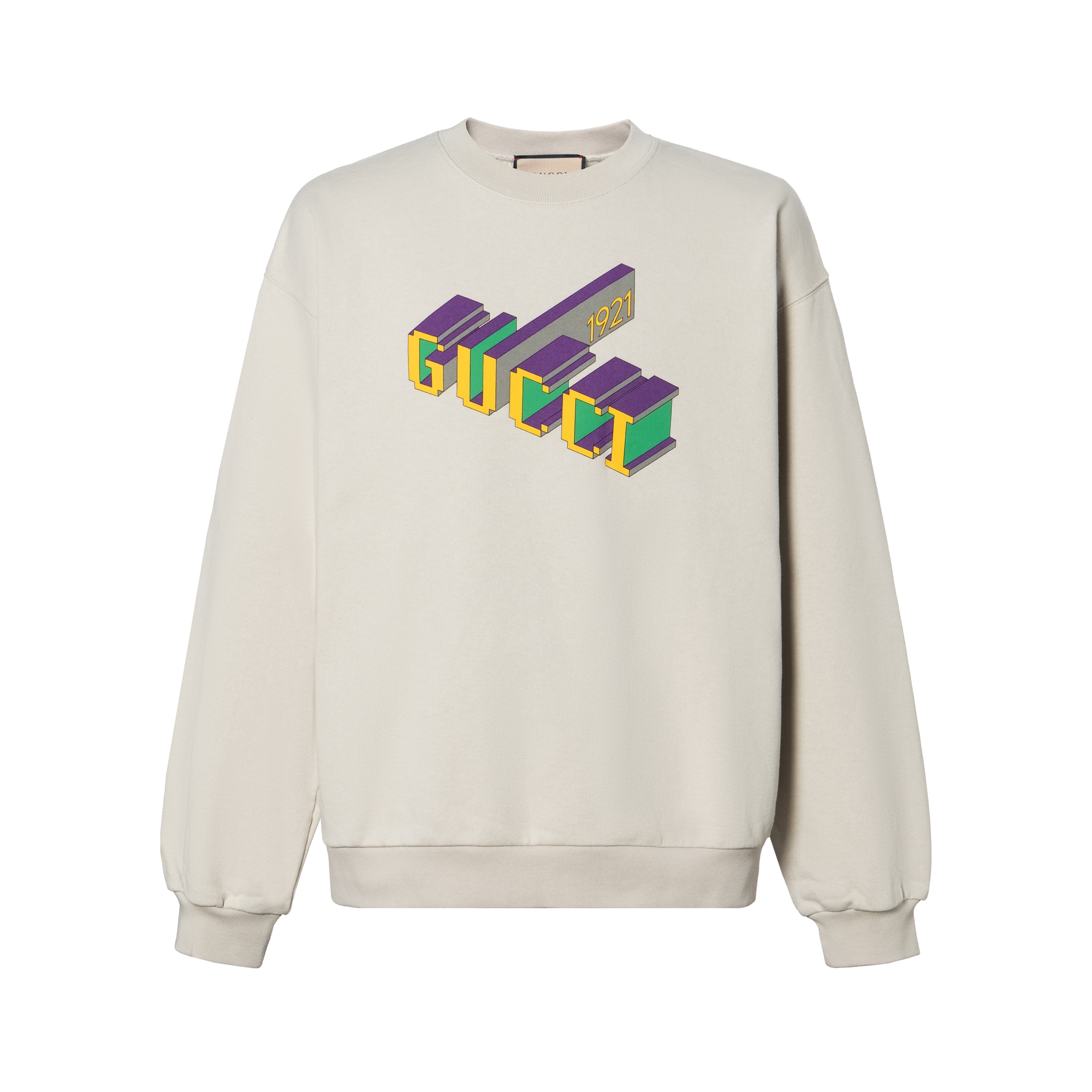 Худи Gucci Ivory Crewneck Sweatshirt