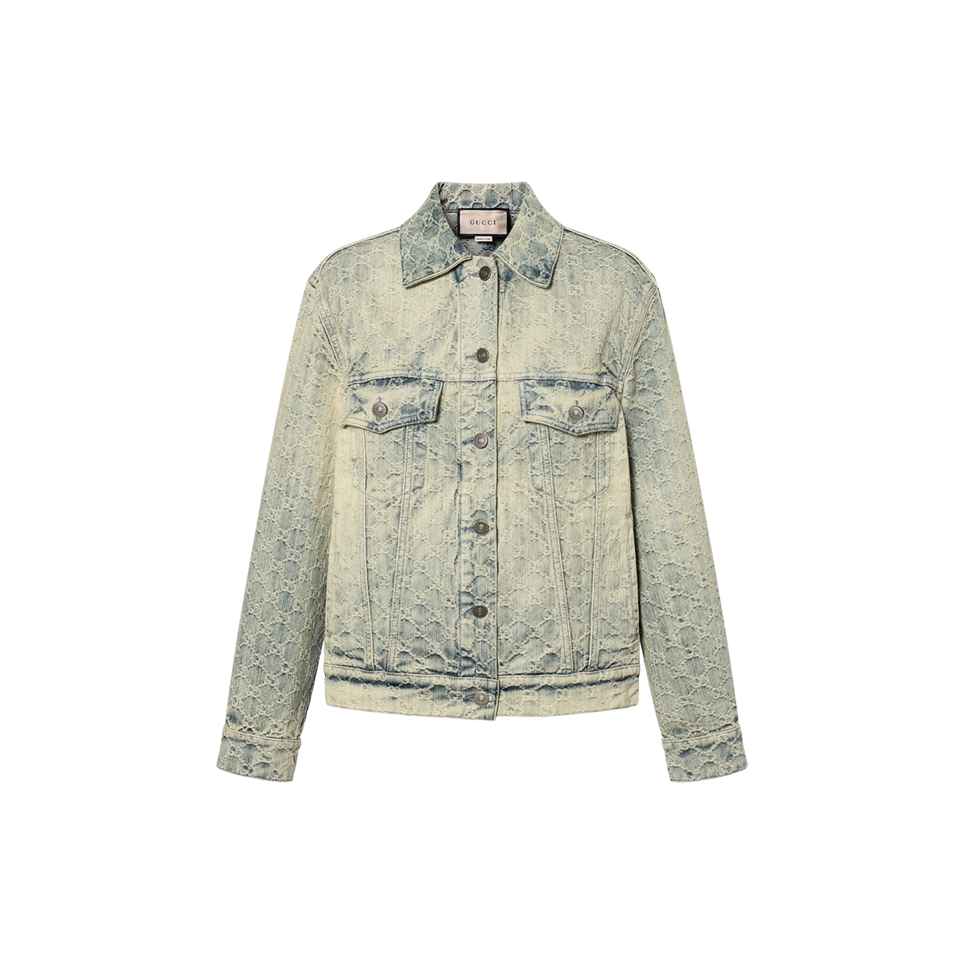 Gucci GG Jacquard Denim Jacket