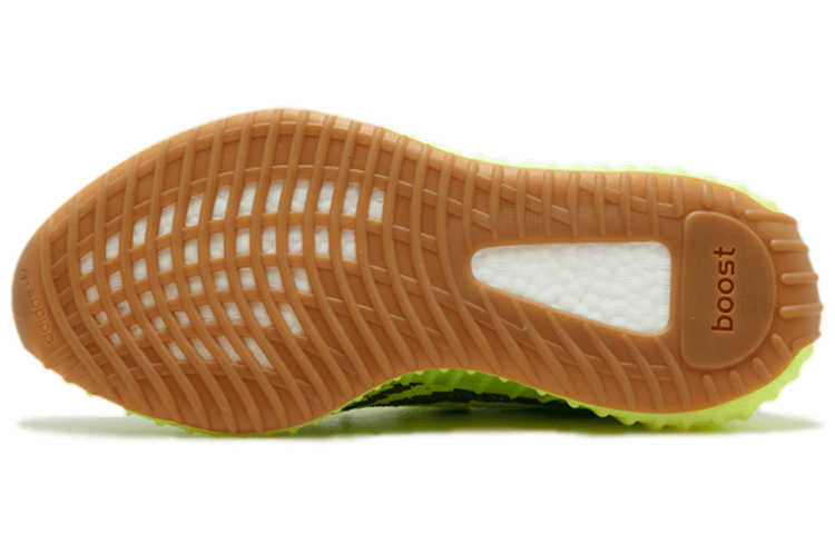 adidas originals adidas Yeezy Boost 350 V2 Semi Frozen Yellow — фото 3
